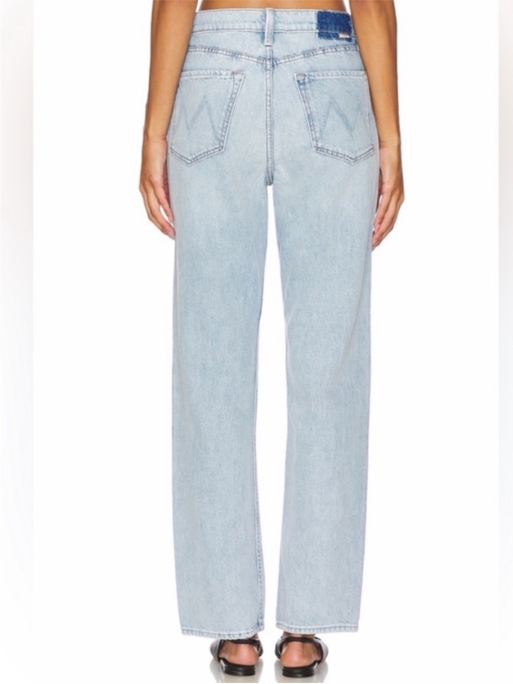 Mother Denim High-Waisted Study Skimp Jeans in Silent Treatment Size 25